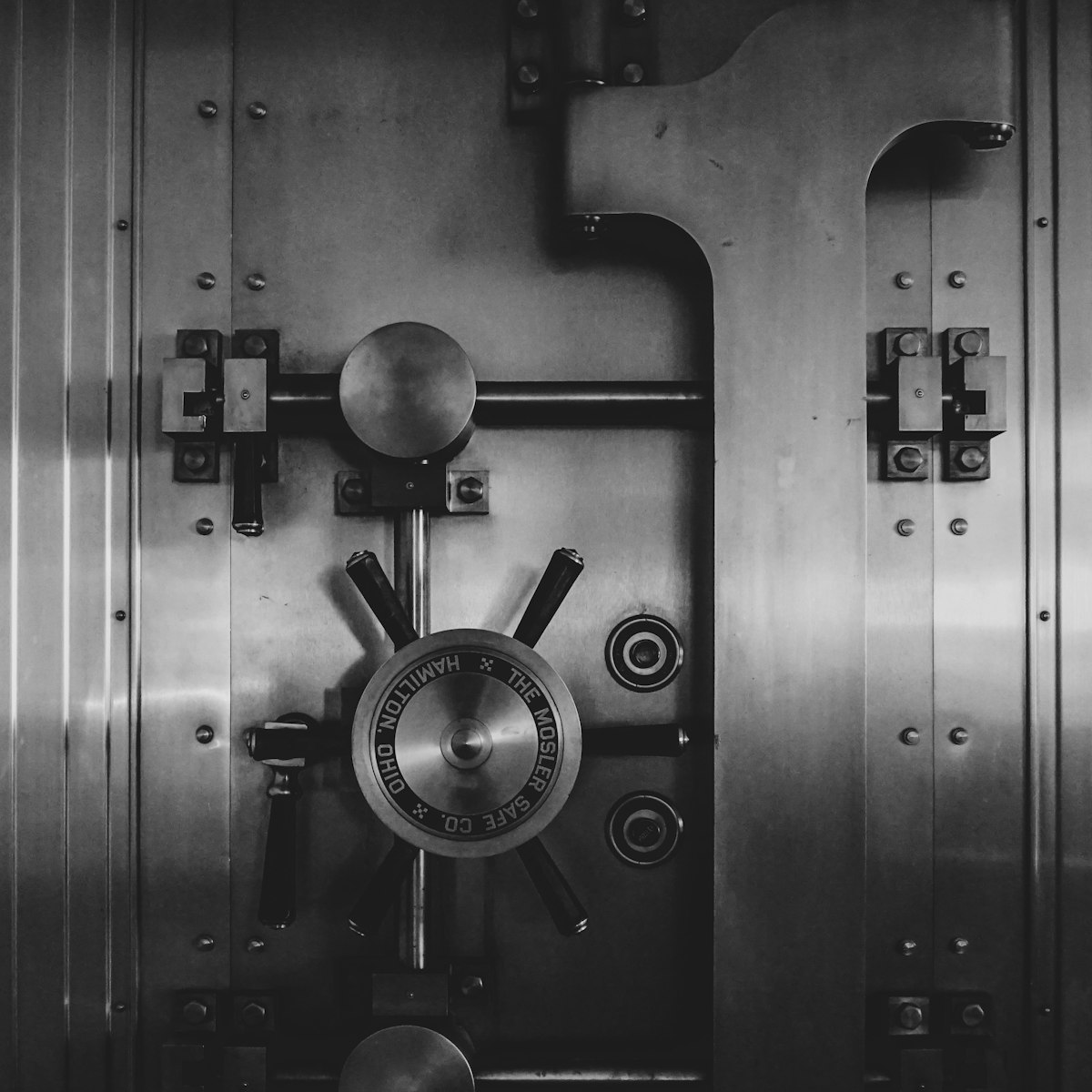 Secure lock and access control hardware